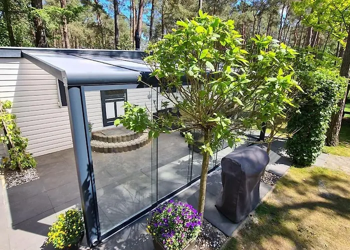 Prachtig Boschalet Met Cv, Airco En Sauna Op De Veluwe Alpstuga