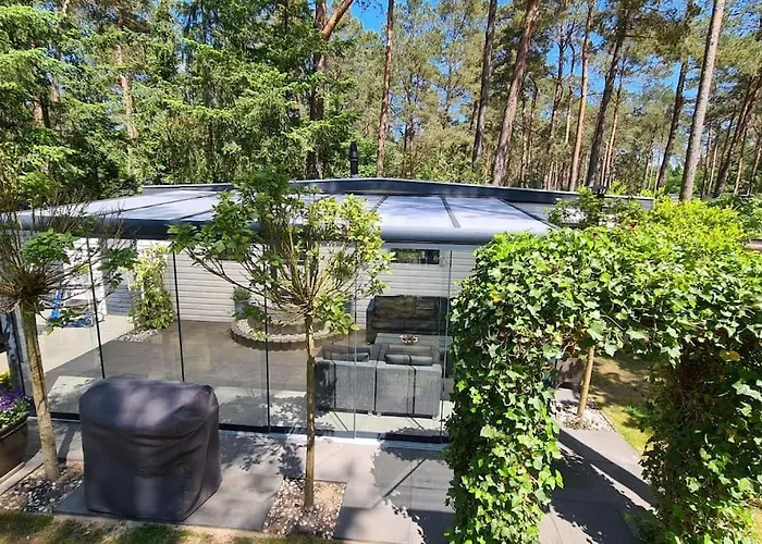 Prachtig Boschalet Met Cv, Airco En Sauna Op De Veluwe * Doornspijk